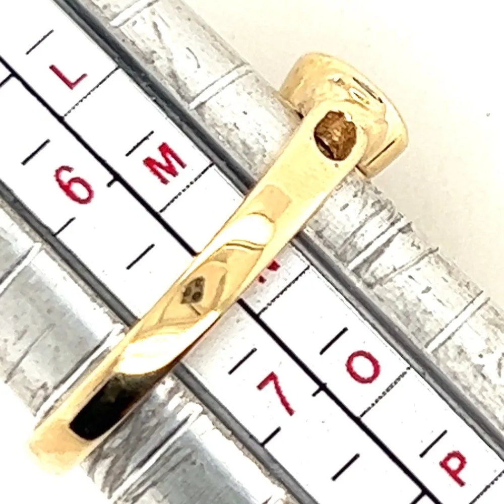 0.50ct Ruby & Diamond Yellow Gold Ring - A Romantic Valentine's Treasure