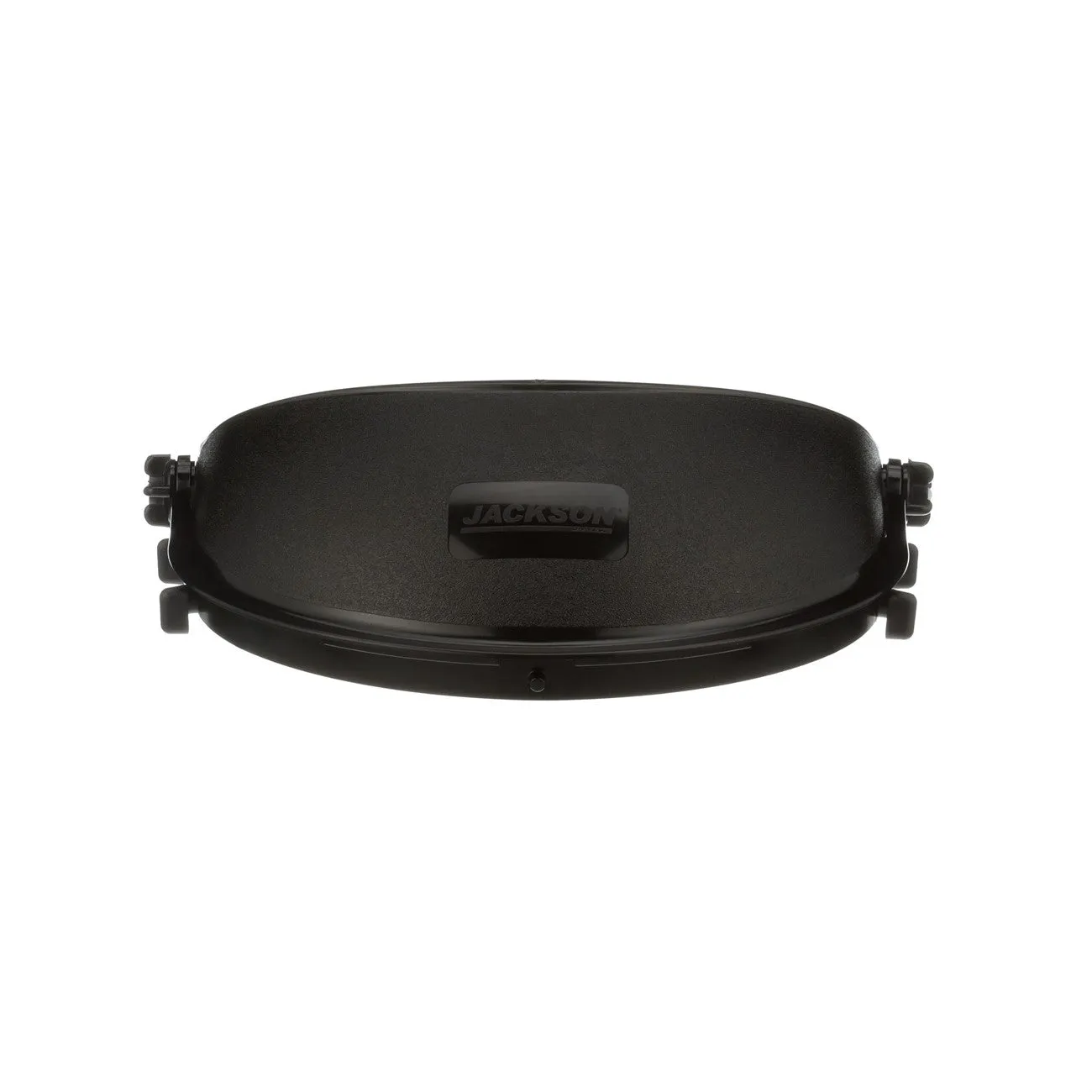 14944 Jackson Safety Face Shield Adapter, Dielectric, Black, Plastic, Slotted