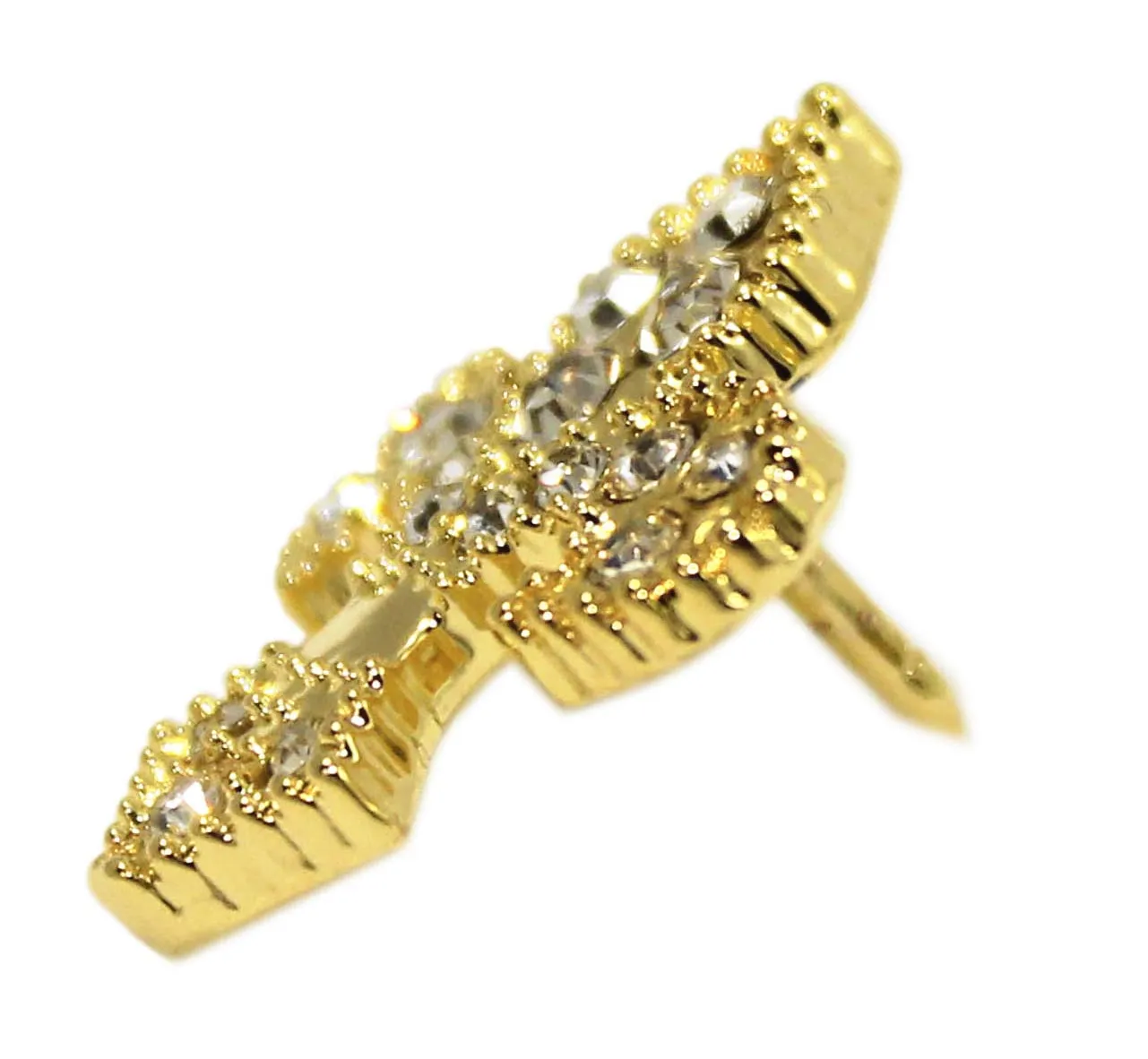 #15888s Fleur de Lis Tack Pin - Gold Plated