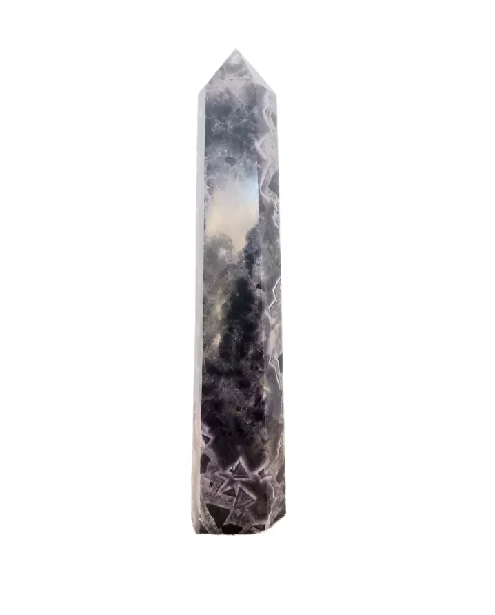 784G Dream Amethyst Crystal Tower
