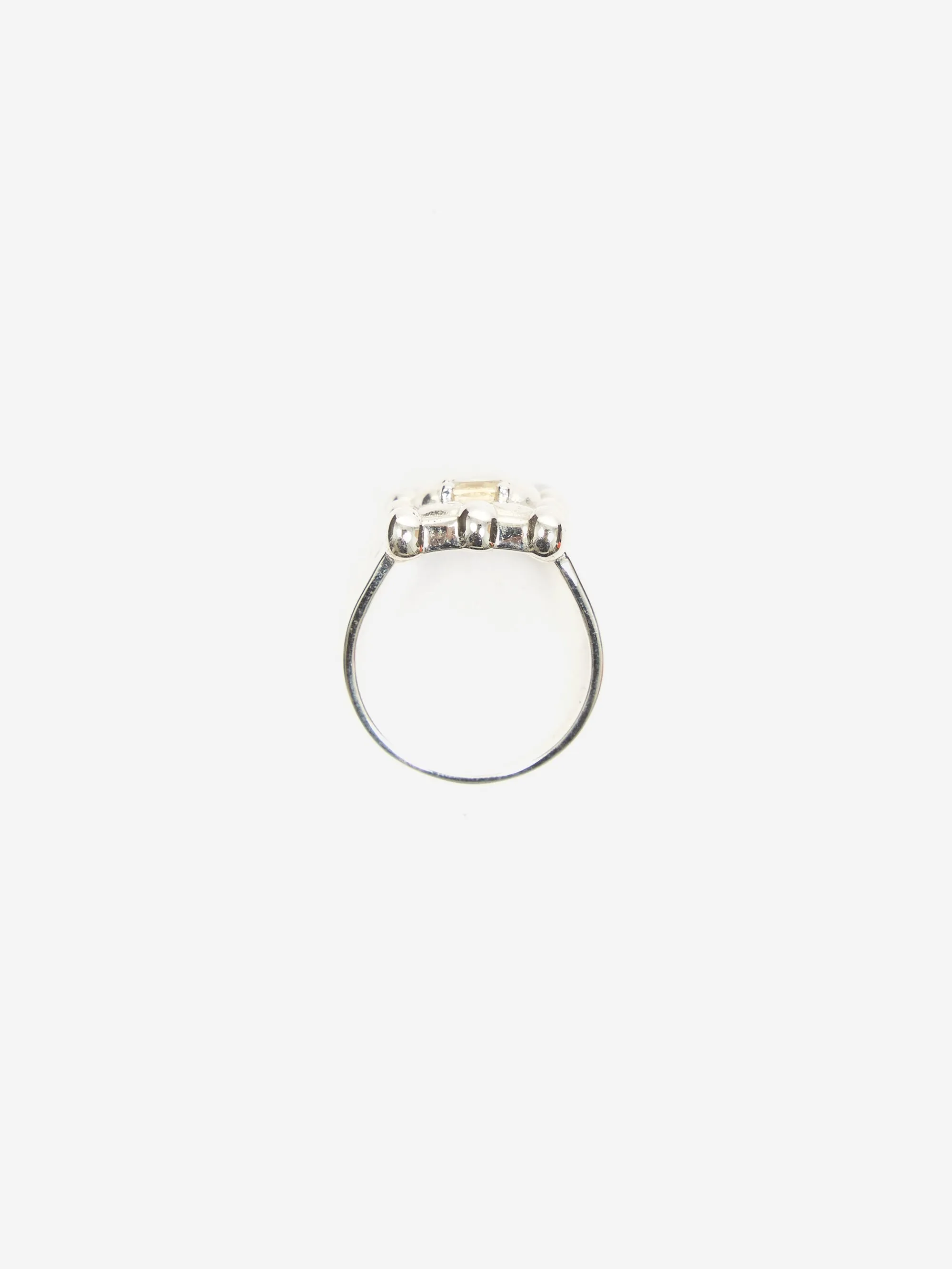 Alec Doherty Big One Ring - Silver/Citrine