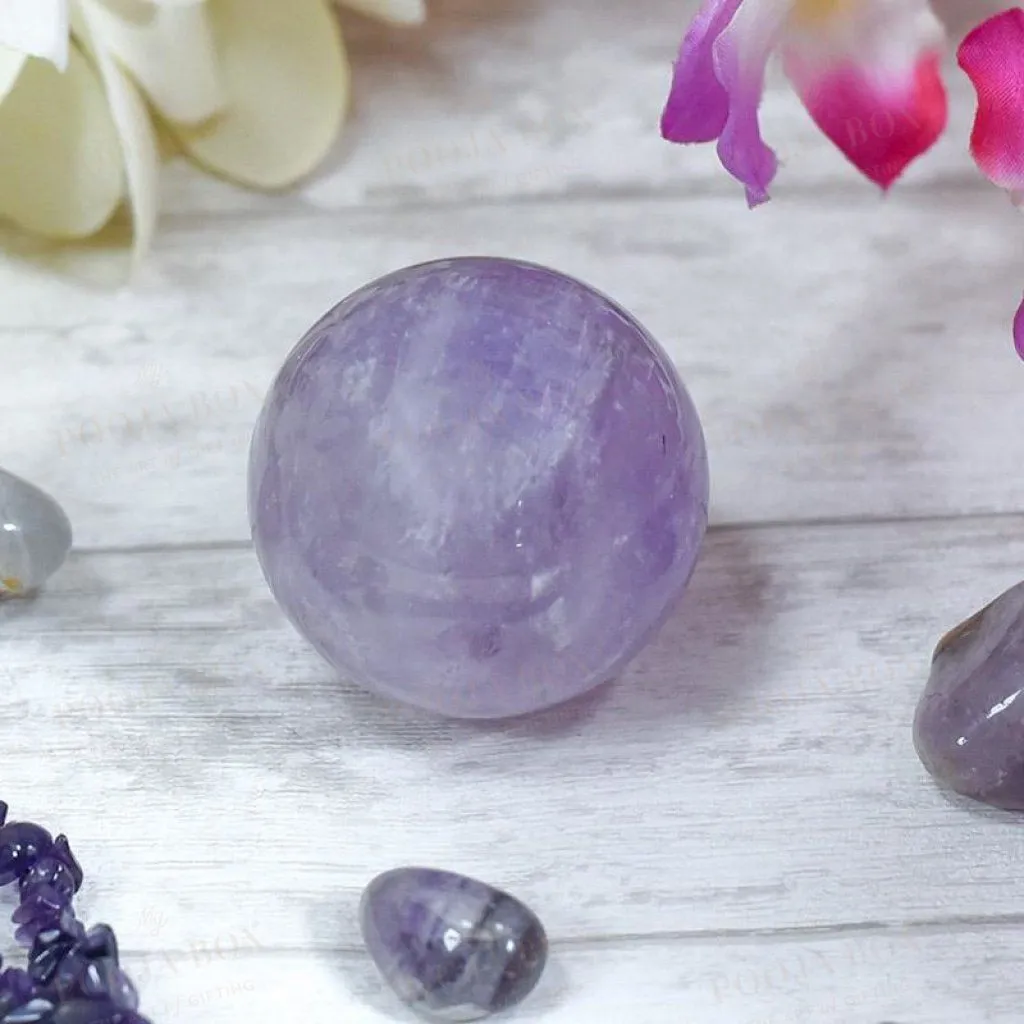 Amethyst Brazilian Natural Ball