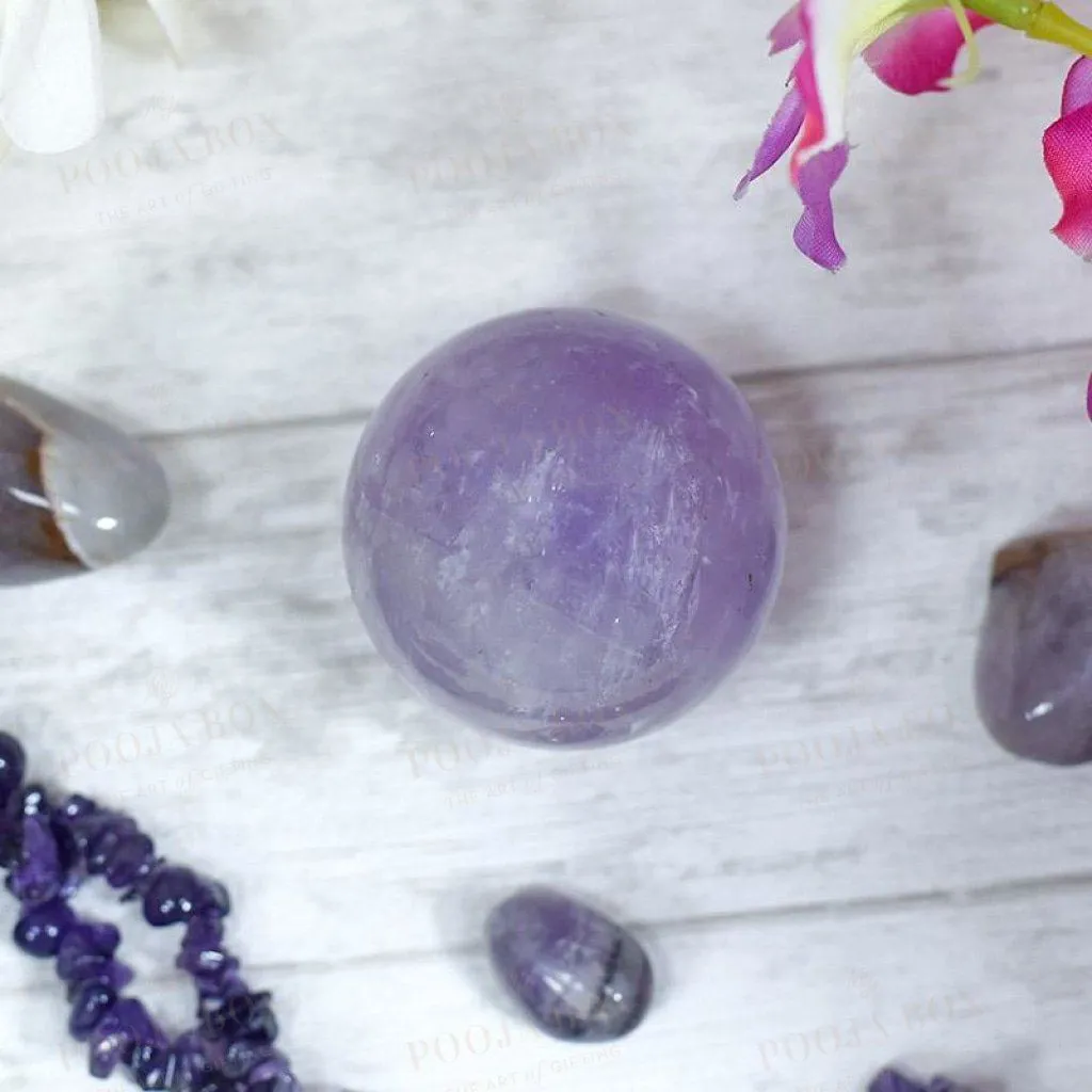 Amethyst Brazilian Natural Ball