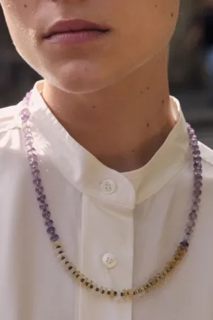 Amethyst Citrine Necklace