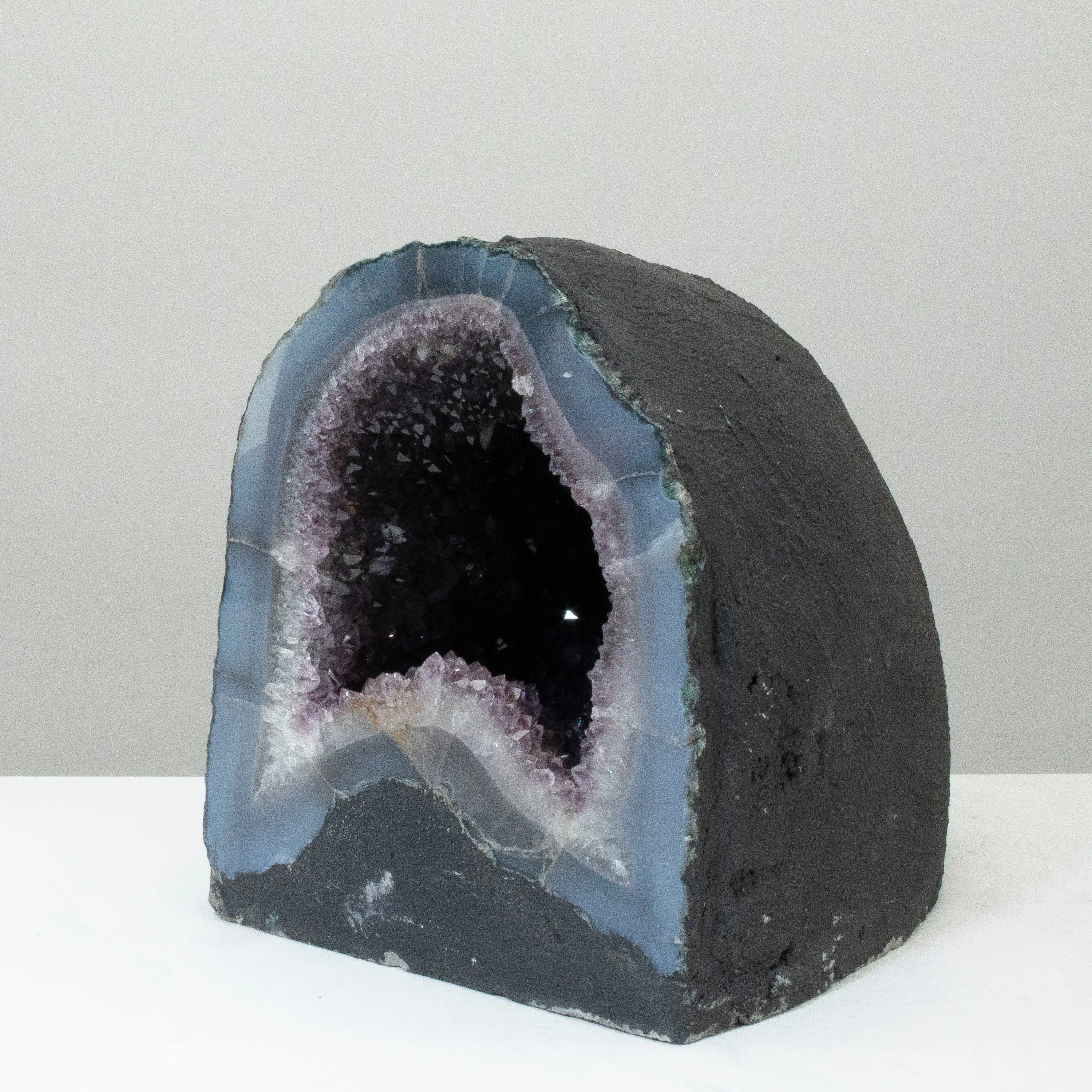 Amethyst Geode Cathedral from Brazil - 9.5" / 34.8 lbs