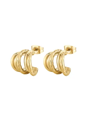 Amy Earrings - Gold