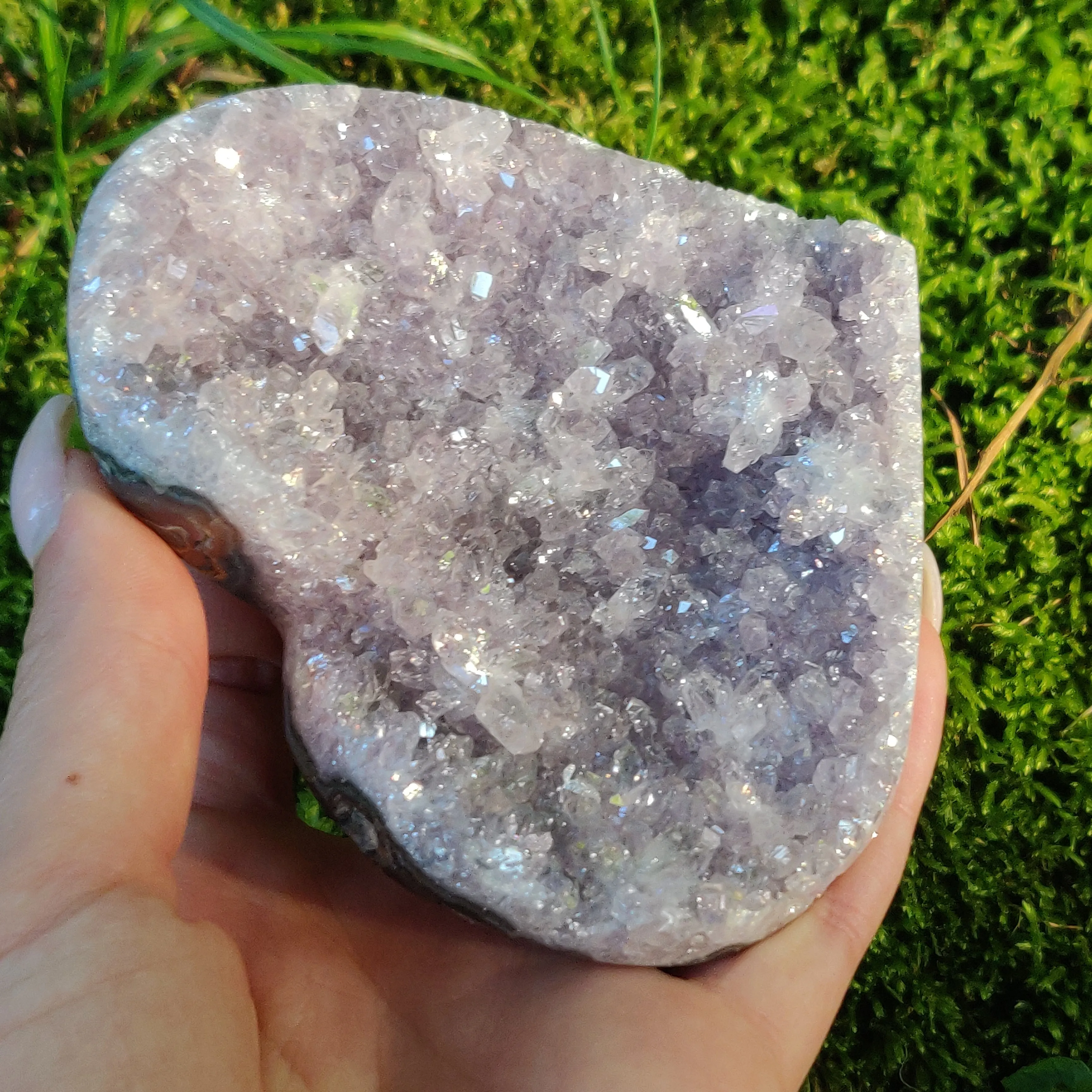 Aura Amethyst Heart (#15)