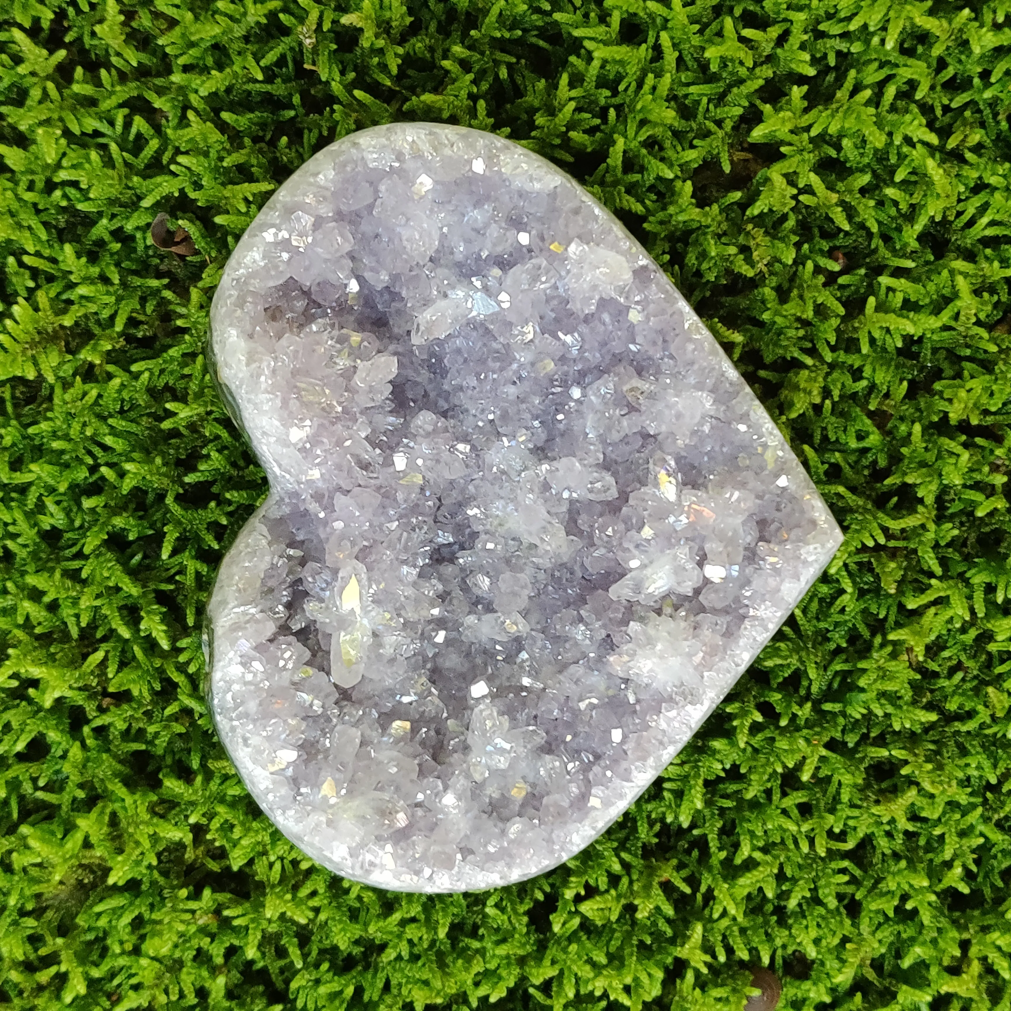 Aura Amethyst Heart (#15)