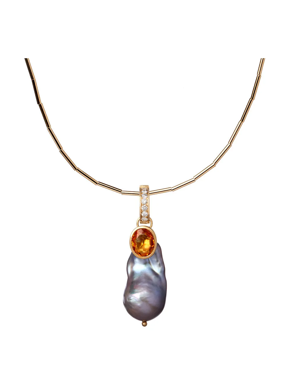 Baroque Pearl Necklace