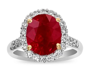 Burma Ruby Ring, 6.15 Carats