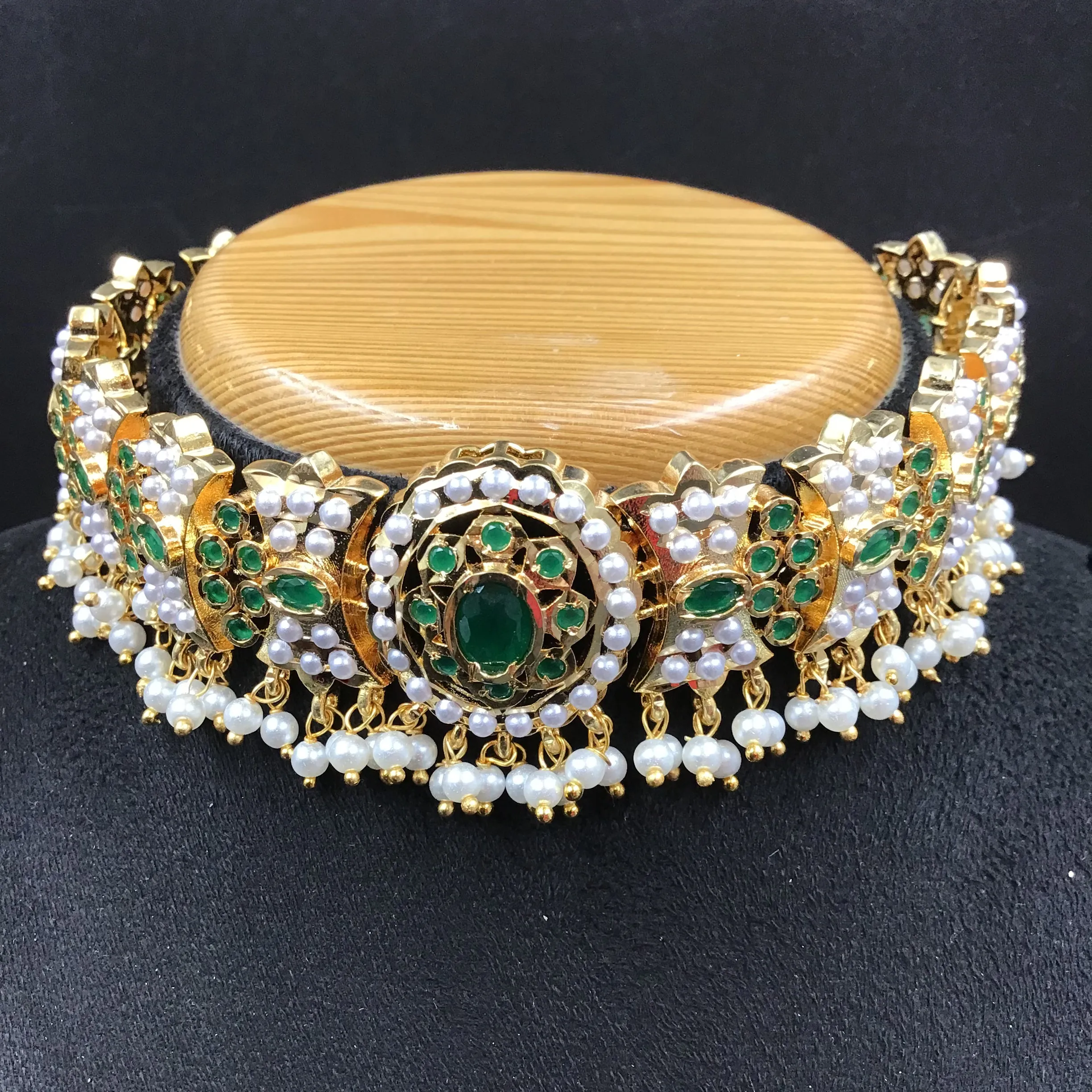 Choker Jadau Necklace Set 5630-65