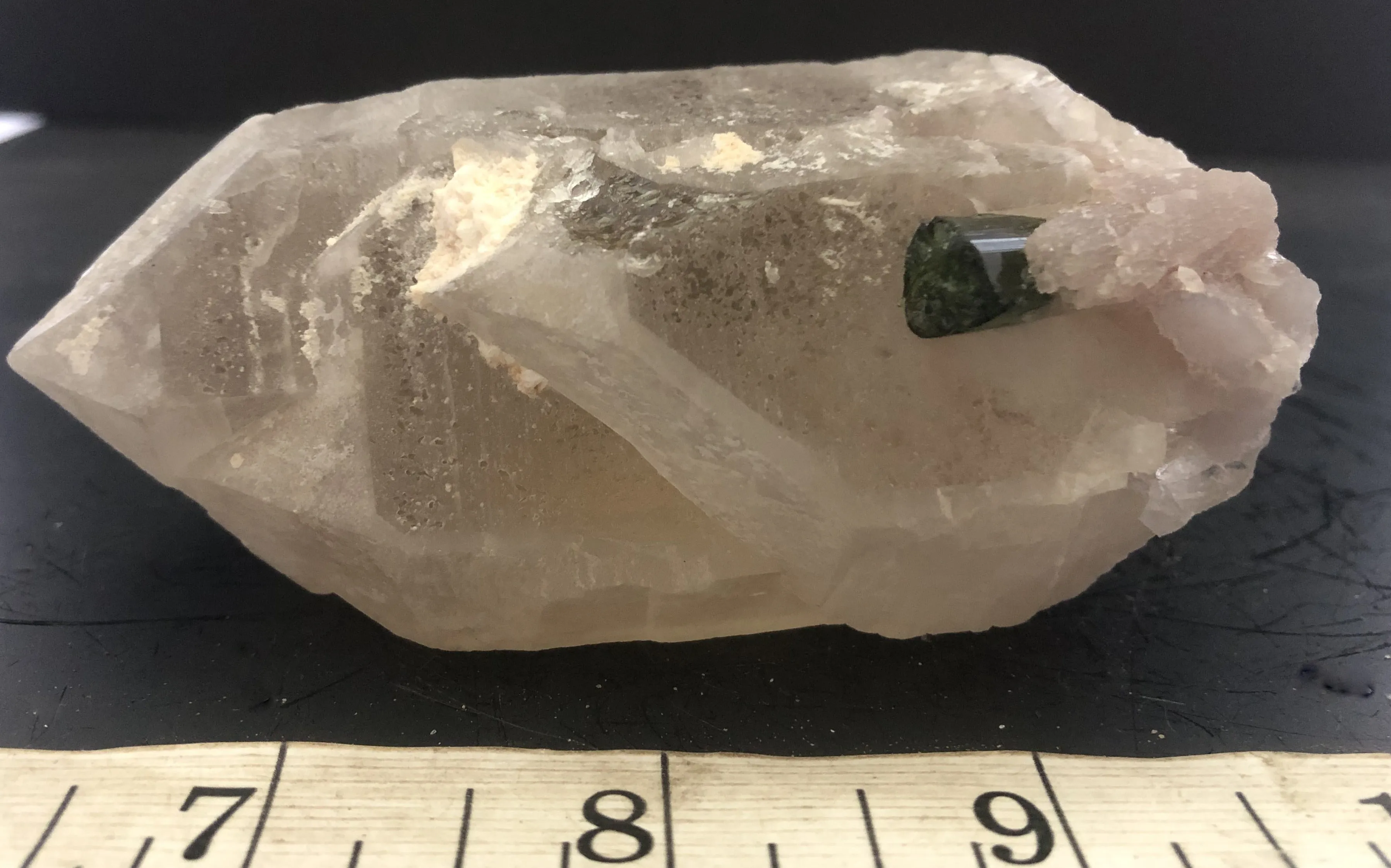 Citrine & Green Tourmaline with Mica