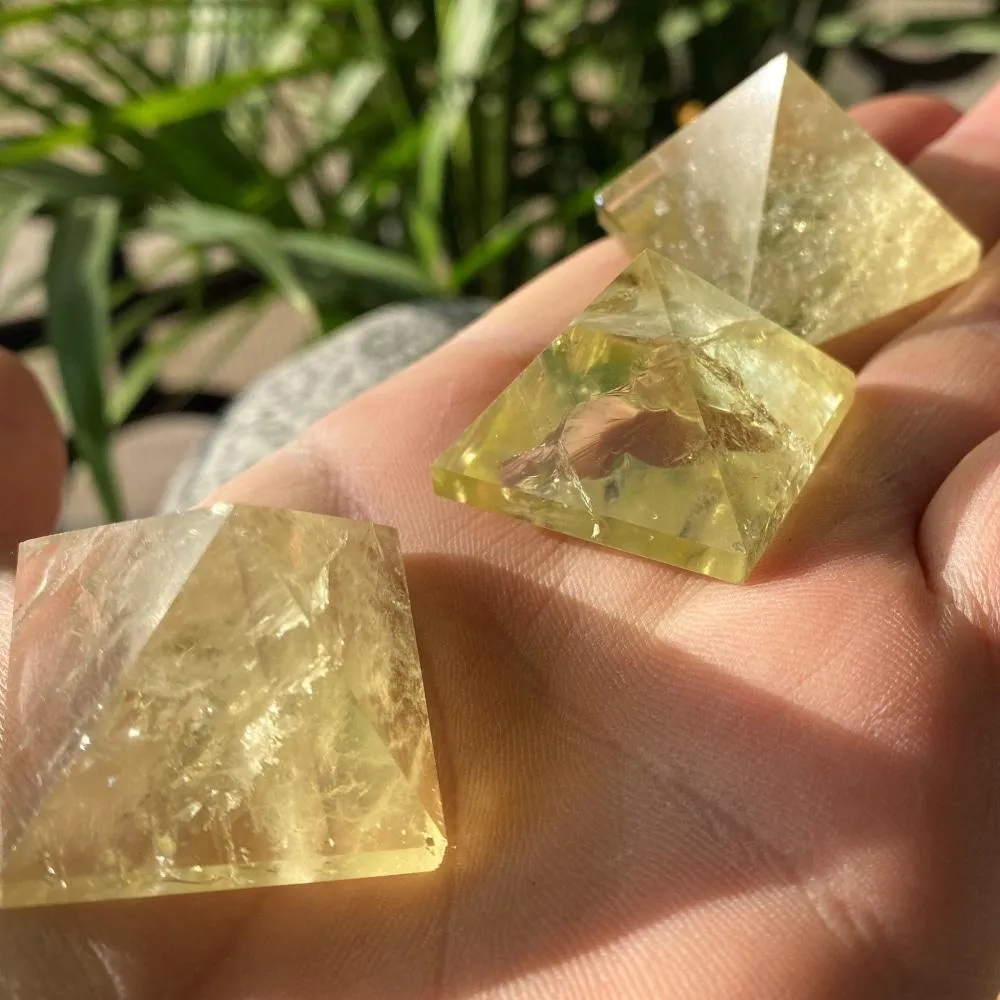 Citrine Pyramid - Small