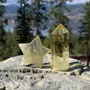 Citrine Star   Point Abundance Set