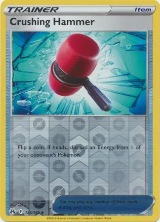 [Collector Troves] Pokemon Sword & Shield Crown Zenith Trainer Crushing Hammer Card