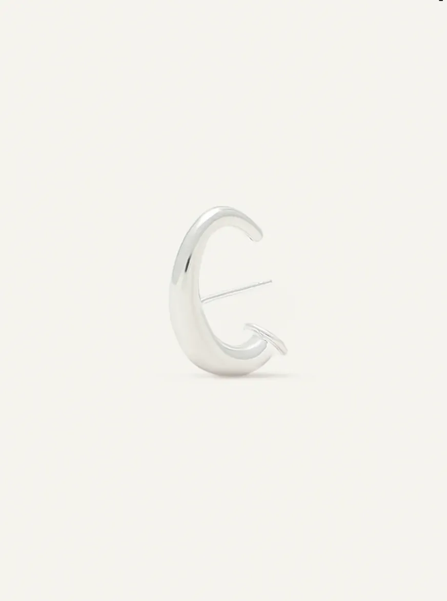 Crystal Lobe Earring