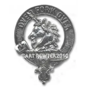Cunningham Clan Crest Brooch