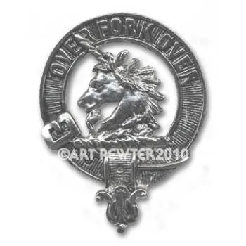 Cunningham Clan Crest Brooch
