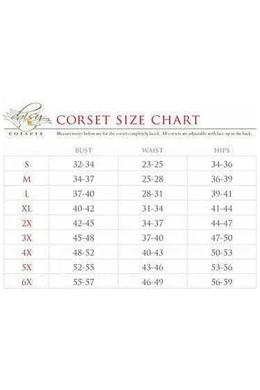 Daisy Corsets Kitten Collection Red Plaid Double Strap Body Harness