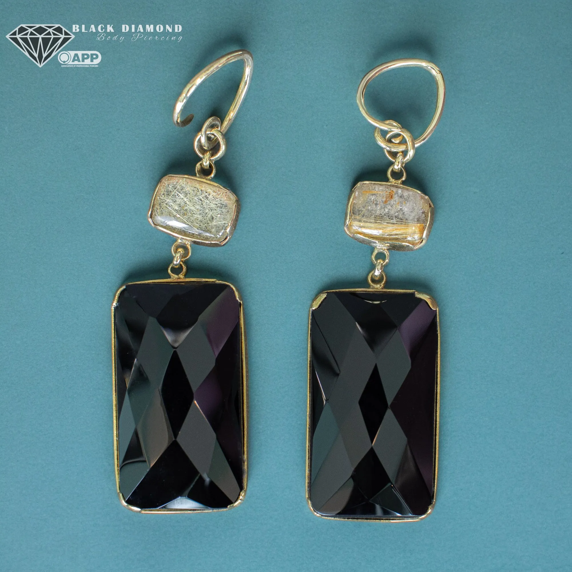 Dangle Earrings - Onyx