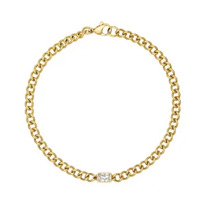 Dione Anklet - White