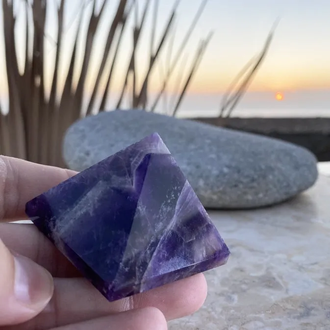 Dream Amethyst Pyramid - Medium