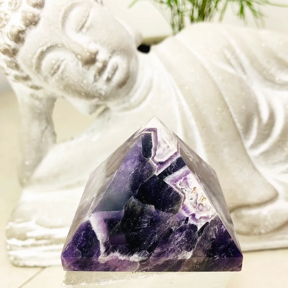 Dream Amethyst Pyramid - Medium