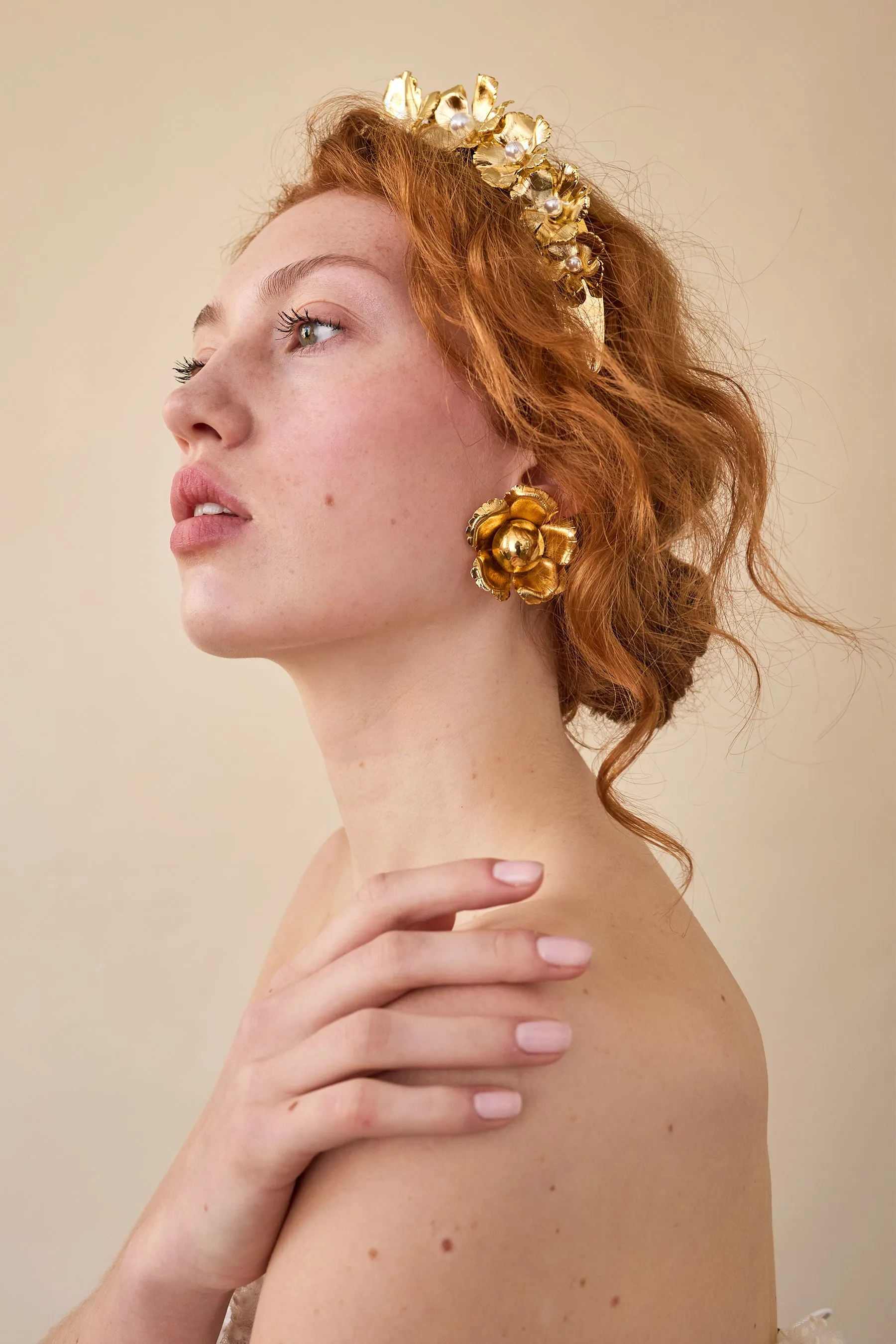 Eden Wide Pearl Crown