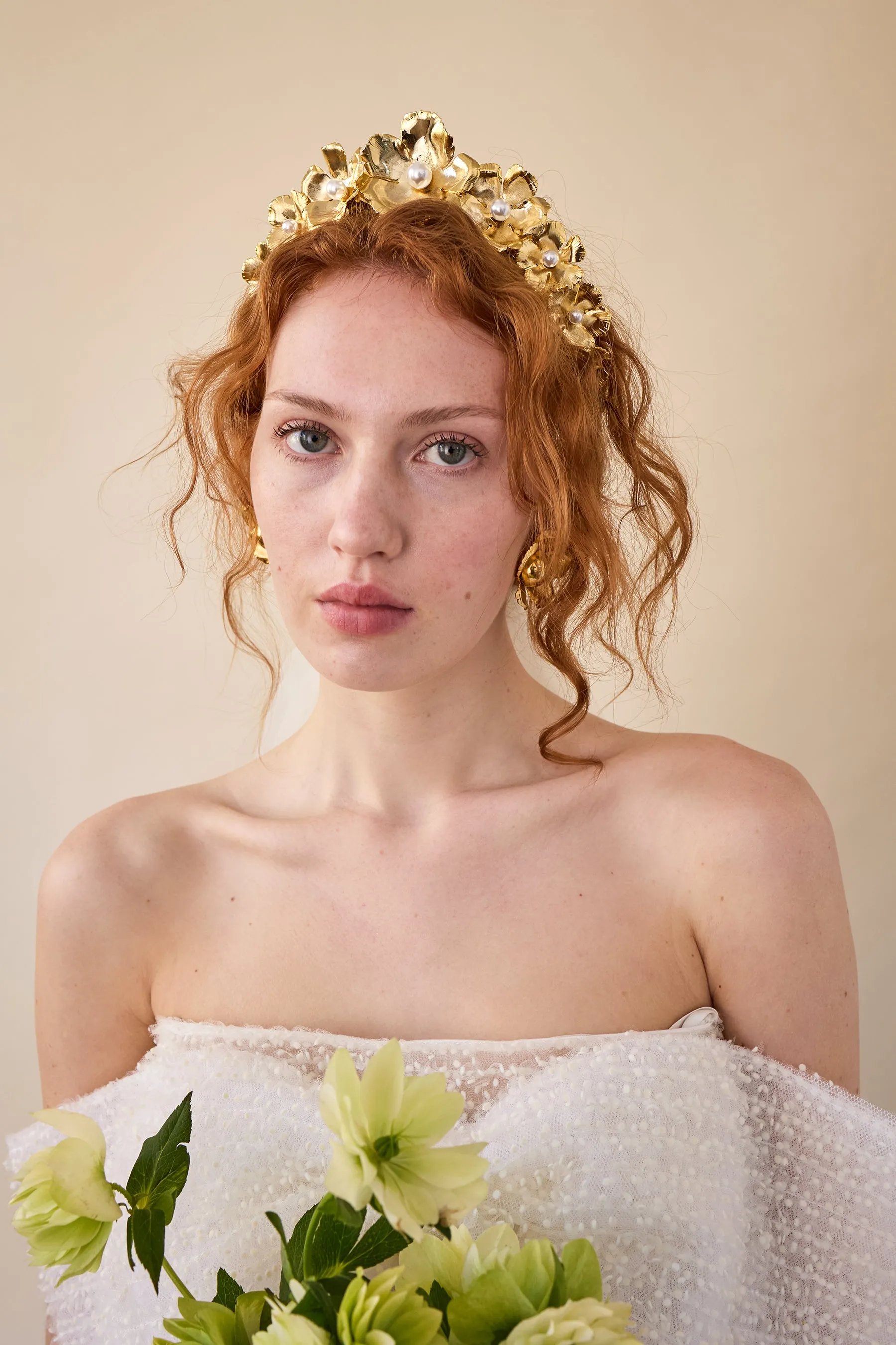 Eden Wide Pearl Crown