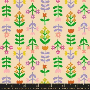 Favorite Flowers Vintage Paper by Ruby Star Society