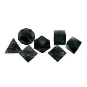 Frosted Shattered Zircon Smoke - Raised