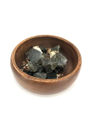 Green Quartz W/Gold Plating Sku#Q09-6