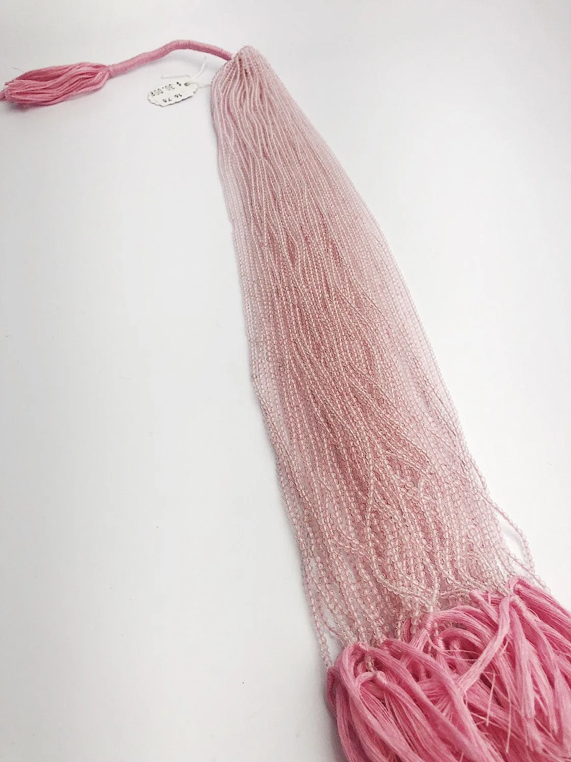 HALF OFF SALE - Rose Quartz Gemstone Beads, Full Strand, Semi Precious Gemstone, 13"
