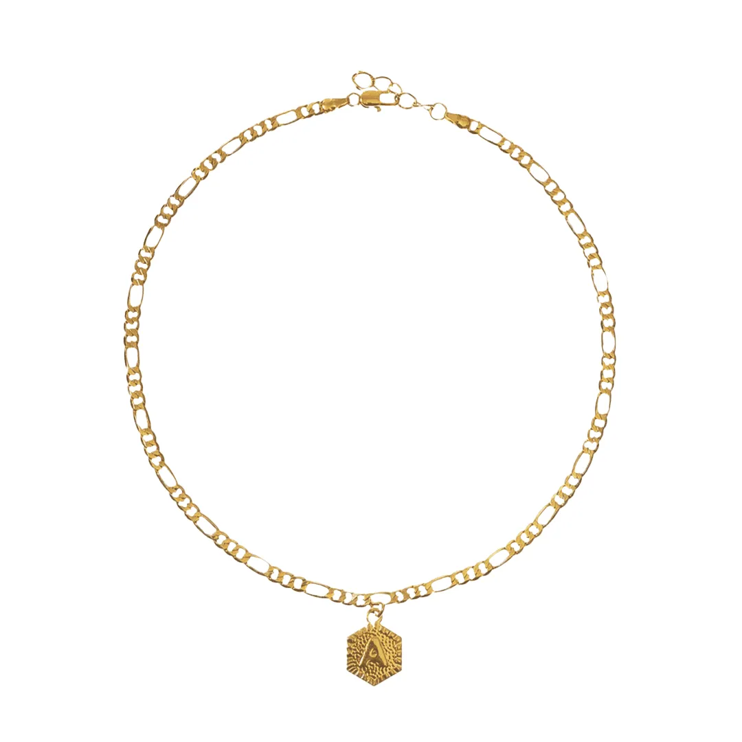 Initial Letter Anklet