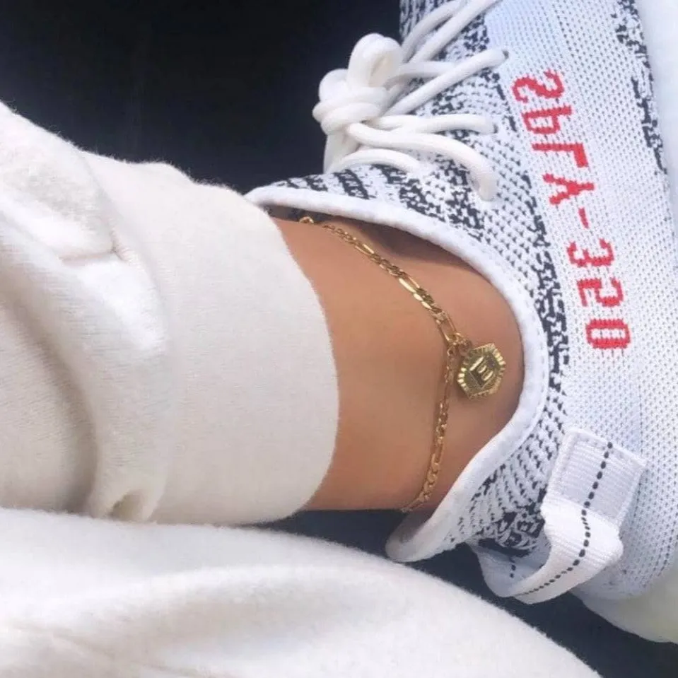 Initial Letter Anklet