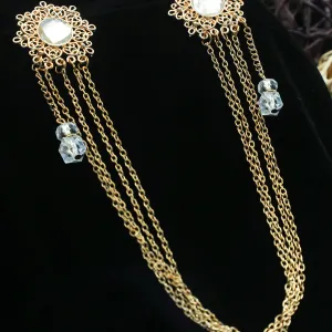 Kavove The Regal Glow Golden Colour Brooch