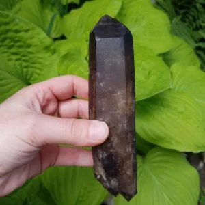 Large 6" Double Terminated Natural Citrine, Crystal Wand, Citrine Quartz From Mansa, Zambia, Citrine Points