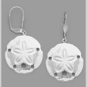 Large Sand Dollars on French Hook
