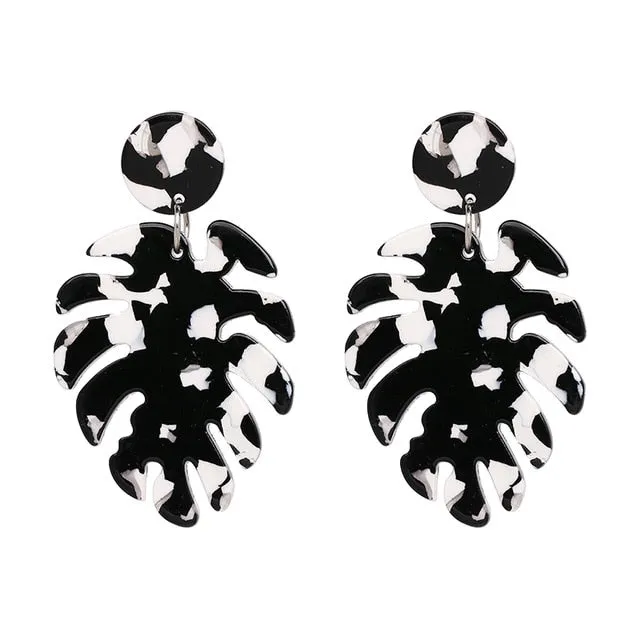 Leaves Dangle Earrings