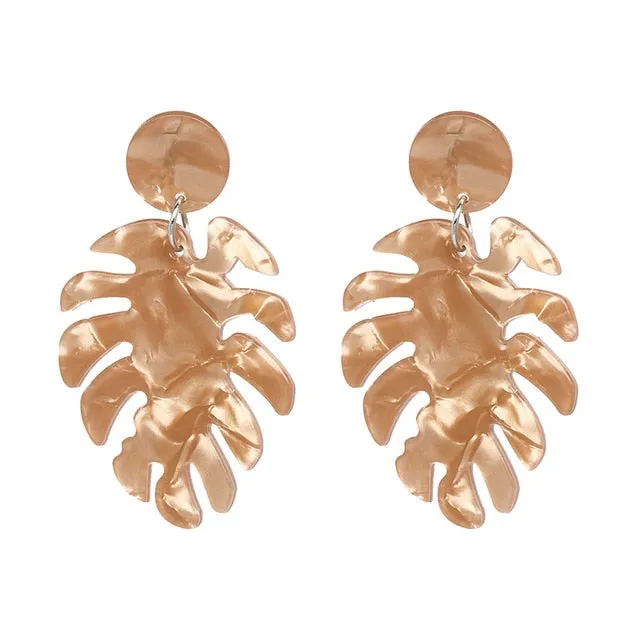 Leaves Dangle Earrings