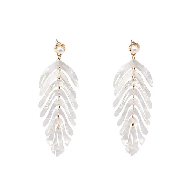 Leaves Dangle Earrings