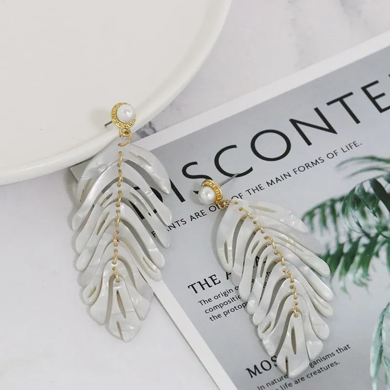 Leaves Dangle Earrings