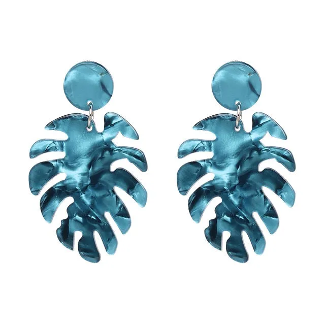 Leaves Dangle Earrings