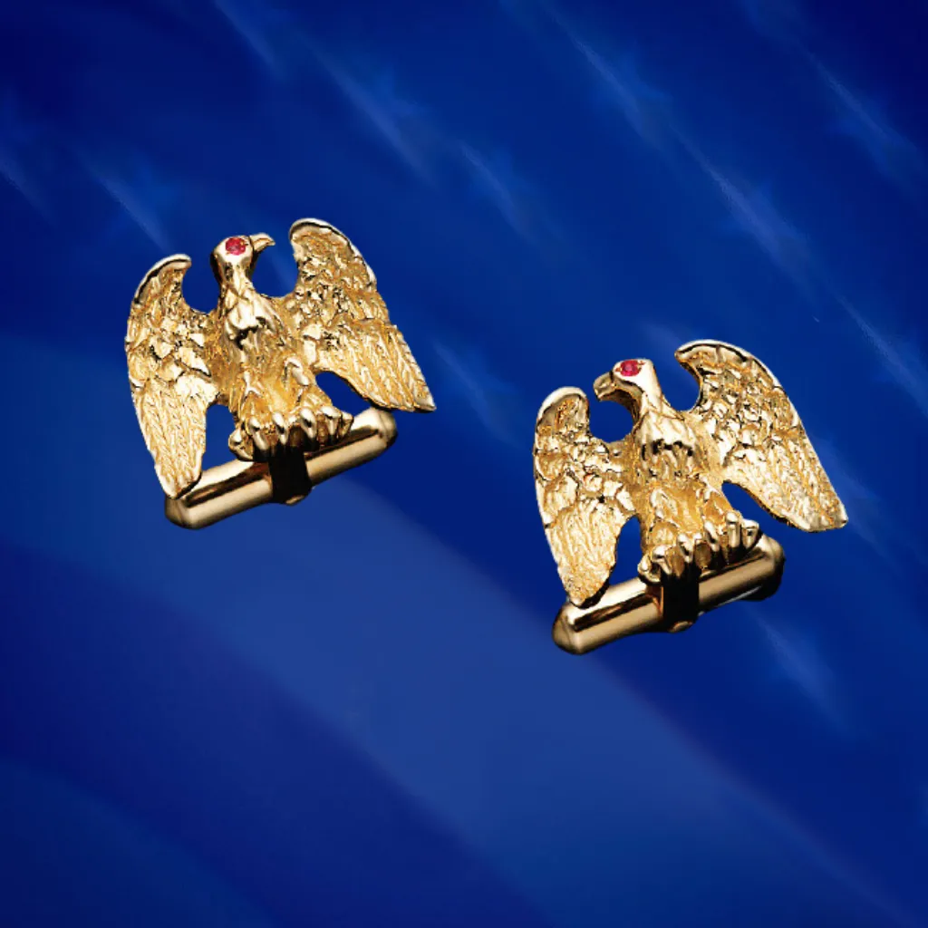 Liberty Eagle Winged Cufflinks