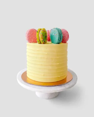 Macaron Crown Cake