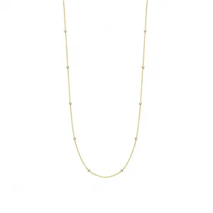 Milano CZ Necklace - Gold - 3978ZY/90
