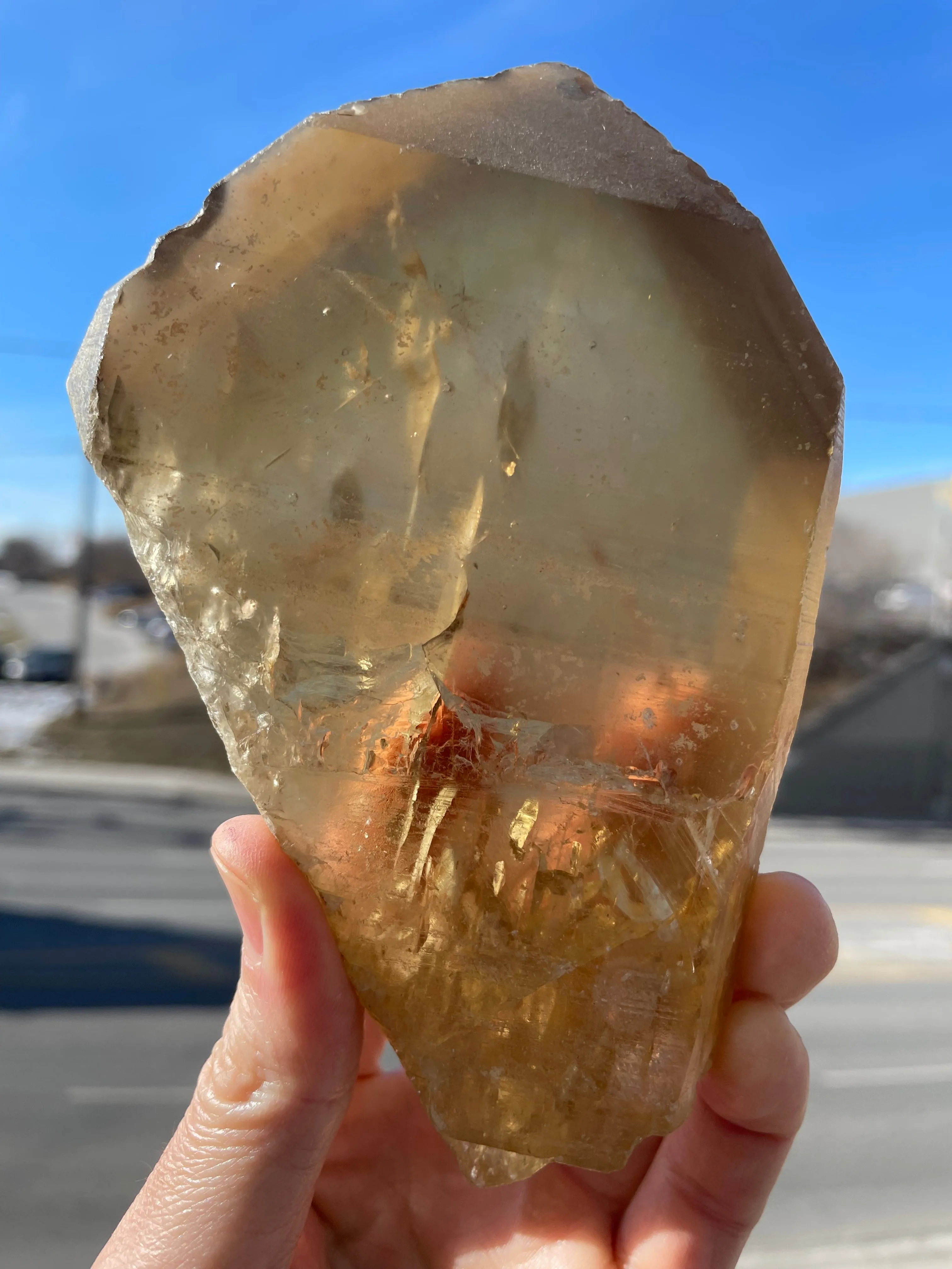 Natural Citrine From Mansa, Zambia