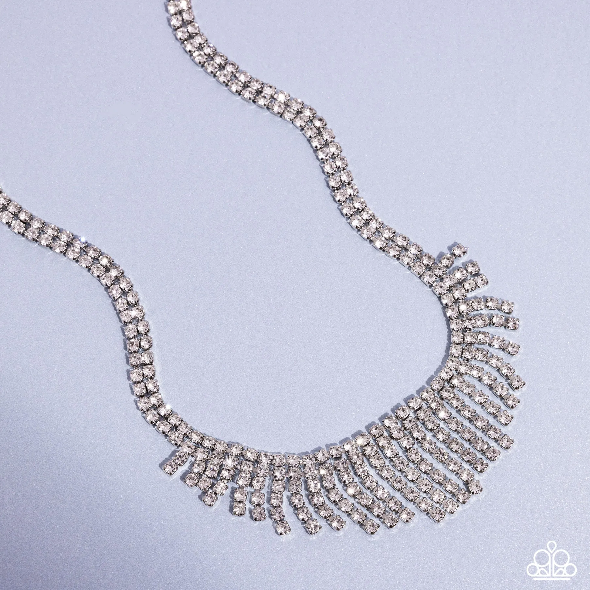 Necklace Daring Decadence - White