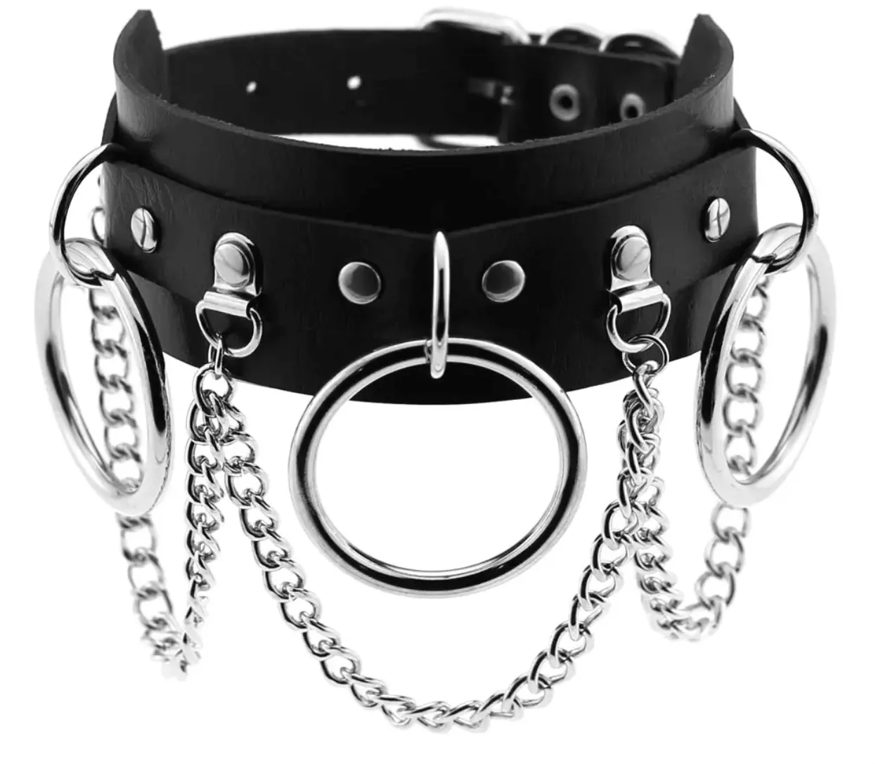O Ring Chained Choker