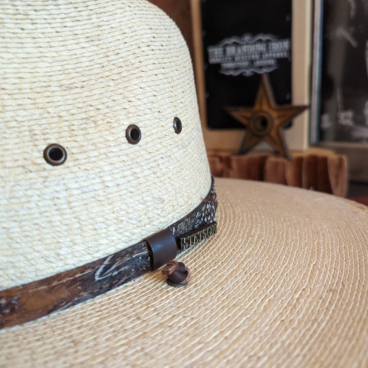 Palm Hat the "Cumberland" by Stetson OSCMBL-1934TE